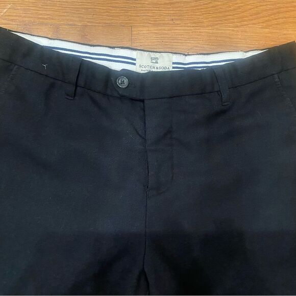Scotch and Soda Twill Pant Black 32x32